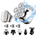 Miniatyrbillede 2 af 8: 6-i-1 shaver/trimmer til hoved og ansigt