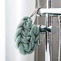 Miniatyrbild 2 av 7: Badsvamp för vuxna, 5 stycken Ryggskrubbare Mesh Stretchiga Flätor Duschsvamp Mjuk Exfolierande Massagesvamp