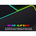 Miniatyrbillede 6 af 7: Gaming Mousepad med LED-lys - RGB - Vælg Størrelse - Sort - 14 Tilstande - Tyk Anti-slip 250*300*4MM