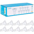 Miniatyrbilde 6 av 6: ®RisingFF GU10 LED-pære Kaldhvit, 7W tilsvarende 70W halogenpære, 720LM, LED-spotpærer, Ikke-dimbar, Pakke med 20