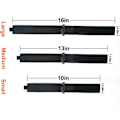 Miniatyrbillede 2 af 4: Kabelholder og kabelarrangør (10 pak), Velcro-rem, ledningsholder med karabinhage til at hænge på vægge til kabler, ledninger, reb (2S, 4M, 4L)