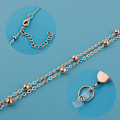 Miniatyrbillede 5 af 6: ID-kortholdere, 3-pak lanyards med 6 indtrækkelige badgeholdere i rustfrit stål til lærere, krydstogtskibe