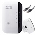 Miniatyrbillede 9 af 9: Wi-Fi Forstærker Repeater / Udvider Rækkevidde 300 Mbps Wifi Hvid