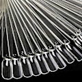 Miniatyrbild 4 av 8: Nagellacksdisplaytips, Nagelsalong Displaytips, Nagelprov Stickers för Nagelkonst Design Nagelövning Fläktform, med Metallring, 50-pack Transparent