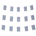 Miniatyrbillede 1 af 2: Græske flag Små græske flag Mini flag vimpel bannere dekorationer - Grækenland -