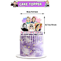 Miniatyrbillede 2 af 5: Taylor Swift-tema fans Swiftie fødselsdagsfest dekoration omfatter et banner, balloner, kagepynt