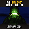 Miniatyrbilde 2 av 5: 30 Ultra Bright Glow Sticks i Bulk - Multi Use Glowsticks for Fester med 12 Timers Varighet