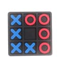 Tre i rad spel / Ishockey Schack - 10 cm Svart