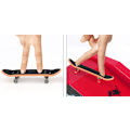 Miniatyrbilde 4 av 5: Fingerbrettet Rampesett, Fingerbrettet Dekk med Rampe for Barn Voksne Fingerbrettet Treningsproppe Interaktivt Brettespill A