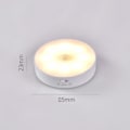 Miniatyrbild 1 av 4: Set med 3 LED-lampor med rörelsesensor, automatiskt nattljus för vägg, varmvit