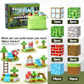 Miniatyrbillede 1 af 9: Magnetiske Byggeklodser - Byg Min Magnetverden Magisk Portal Sæt Sansestimulerende Udendørs Legetøj til Drenge og Piger 3+ år, Kreativ Leg for Børn 48pcs cubes + 1 doll