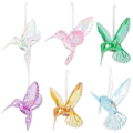 Pikkukuva 1 / 2: 6 kpl Hummingbird-koriste Hummingbird-riipus Koristeellinen Hummingbird-koriste