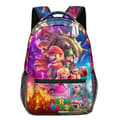 Super Mario Ryggsekk for Barn 3D Skoleveske Reise Ryggsekk for Gutter og Jenter