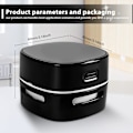 Pikkukuva 2 / 7: ®RisingFF Mini-imuri, USB:llä ladattava mini-pöytäimuri, tehokas 360° pyöritys, johdoton käsi-imuri