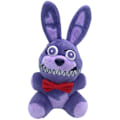 Pikkukuva 1 / 5: Painajainen Bonnie -pehmolelu 7 tuumaa, 5 yötä Freddy's Plush -lelut, täytetyt eläimet lapsille (Purple Bonnie Rabbit)