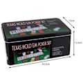 Miniatyrbillede 7 af 7: Pokersæt / Texas Pokersæt - 200 Chips