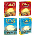 Miniatyrbilde 2 av 2: Catan Settlers brettspill Engelsk versjon Avslappet puslespillkonfrontasjonsspill egnet for fester Marine version basic