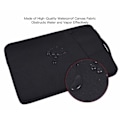 Miniatyrbilde 2 av 9: Laptopveske 14,1 tommer/15,4 tommer lerret Svart Sort