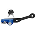 Miniatyrbilde 2 av 2: Hjelm lås montering krok modifikasjon i aluminiumlegering passer for YAMAHA MT-07 FZ-07 FJ-07 Blå