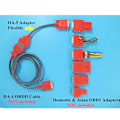 Pikkukuva 8 / 8: OBD2-OBD1 -kaapeliadapteri EAA0355L93A Diagnostiikkaskannerikaapeli APOLLO D8:lle