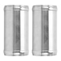 Miniatyrbilde 2 av 8: 1 par slangekobling rørkobling 50 mm Utmerket tetting Fast klem Varmebestandig aluminiumslegering slangekobling for biler