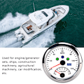 Pikkukuva 7 / 8: 85mm 0‑120MPH GPS-nopeussensori Mittarilla ja Kierroslukumittarilla 8000 RPM Ylinopeusvaroittimella LCD Punainen Taustavalo 12V/24V Autolle Veneelle ATV:lle Valkoinen