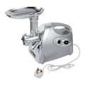 Pikkukuva 7 / 8: 800W Kotitalouskäyttöön Sopiva Sähköinen Lihanmylly Maissipussi Teräksinen Mincer Maker 3 Terällä Hopea