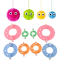 Miniatyrbild 2 av 8: Enkel pysselupplevelse: Fluffbollsvävstol Nålhantverk DIY Ullstickningsverktygsset, lättanvänd pompom-tillverkare med ABS-harts, mycket roligt sparande