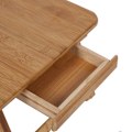 Miniatyrbillede 4 af 8: Foldbar Bambus Laptop Bord Bord Justerbar Morgenmad Seng Serveringsbakke