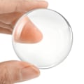 Miniatyrbild 5 av 5: Transparenta skyddsdynor i gummi, klar akryltextur, självhäftande idealiska för speglar, glasplattor eller kakel, skyddande buffertar för dusch
