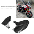 Miniatyrbillede 7 af 8: Motorcykel Venstre og Højre Fodbeskyttelsesplade 3K Kulfibermateriale Udskiftning til Ducati Multistrada V4 V4S 2021+