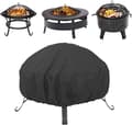 Runda eldstadsskydd Grillskydd Kraftig 210D Oxford-tyg