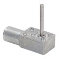 Pikkukuva 3 / 8: Madonnanvaihdemoottori Itselukituva Toiminto M6 Pää Kiertävä Akseli Kierre Nopeuden Vähentäminen DC Vaihteisto Moottori DC12V 23RPM