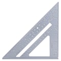 Miniatyrbilde 2 av 8: Trekantlinjal i aluminiumlegering 7 tommer 45/90 grader Tykkere måleverktøy for håndverk Trefabrikasjon