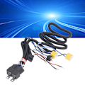 Miniatyrbillede 1 af 8: H4 Forlygte Relæ Harness Højtemperaturbestandig Keramisk Stik H6054 7x6 Forlygte Ledningsnet Kit