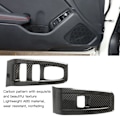 Miniatyrbillede 7 af 8: 2 stk. Vindue Liftswitch Panel Trim Carbon Mønster Fint Tekstur Udskiftning til Subaru BRZ ZN8 ZD8 2022+
