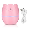 Miniatyrbilde 2 av 8: Rosa søt skrivebordsdiffuser luftfukter USB mini luftfukter vannspray