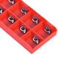 Miniatyrbillede 4 af 8: 10 stk./sæt CNC Carbide Tip Indlæg Blade Skærer Drejebænk Værktøj med Æske DCGT070204-AK