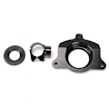 Miniatyrbillede 1 af 2: Styringsdæmper Stabilisator Monteringsbeslag Sort Passer til Kawasaki Z1000 10-13 Motorcykel Modificering