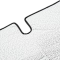 Miniatyrbilde 4 av 8: Solskjerm for frontrute i bil, reflekterende polyester, UV-strålebeskyttelse, erstatning for Hilux