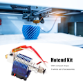 Miniatyrbild 3 av 4: 3D-skrivardel Hotend-kit Extruder Fjärrterminaluppsättning 1,75 mm/0,07 tum 0,4 mm/0,02 tum för V6