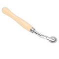 Miniatyrbilde 4 av 8: 2 stk. Sporhjul med sterk klemmekraft DIY Sporhjul Sy med rustfritt stålrull for stoff papir