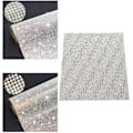 Pikkukuva 1 / 8: Glitter-autotarra Bling-timanttilevy Itseliimautuva DIY-auton koriste Universaali
