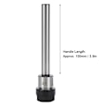 Miniatyrbilde 1 av 2: Collet Chuck Holder Rett Forlengelsesstang Krom-Molybdenlegert Stål ER16A-100L(C12 )