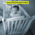 Miniatyrbillede 8 af 8: 4,3 tommer Babymonitor Klar Billede Wifi Forbindelse Nattesyn Funktion Realtids Lyd Automatisk Babymonitor 100‑240V EU Stik