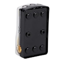 Miniatyrbillede 3 af 8: 1 I 3 Vejs Ud 0/4 AWG til 4/8 AWG Lyd Strømssikring Holderboks med 60A Mini Sikringer til Biler Både