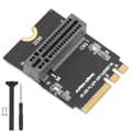 Miniatyrbild 1 av 8: M.2 Adapterkort, Stöder Trådlösa Kommunikationsmoduler, NVME SSD-Stöd, Förlängningskortadapter Säkerställer Pålitlig Dataöverföring för Moderkort