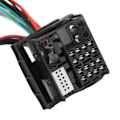Miniatyrbilde 5 av 8: 40-pins bilstereo RD4 komplett ledningsnett Bluetooth-mikrofon AUX-IN kabeladapter erstatning for Citroen C2 C3 C4 C6