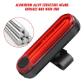 Miniatyrbild 6 av 8: Cykellampset, USB-laddningsbart cykellampset LED-cykel