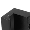 Miniatyrbillede 5 af 8: 2 stk. Værktøjskasse Spændebånd Heavy Duty Crossover J-Krog Aluminium Legering Universal til Lastbil Bil Sort